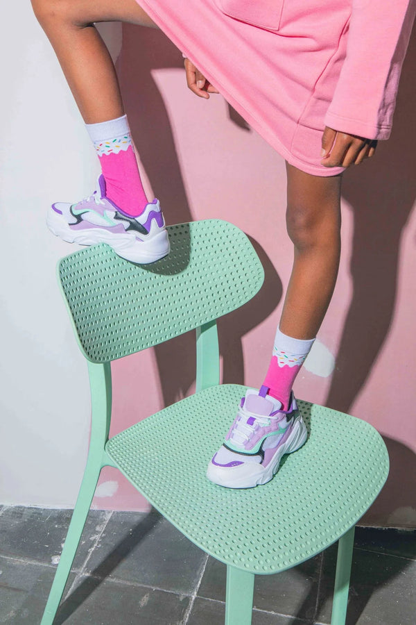 Kindersocken Eis am Stiel | Gr. 5 – 10 Jahre