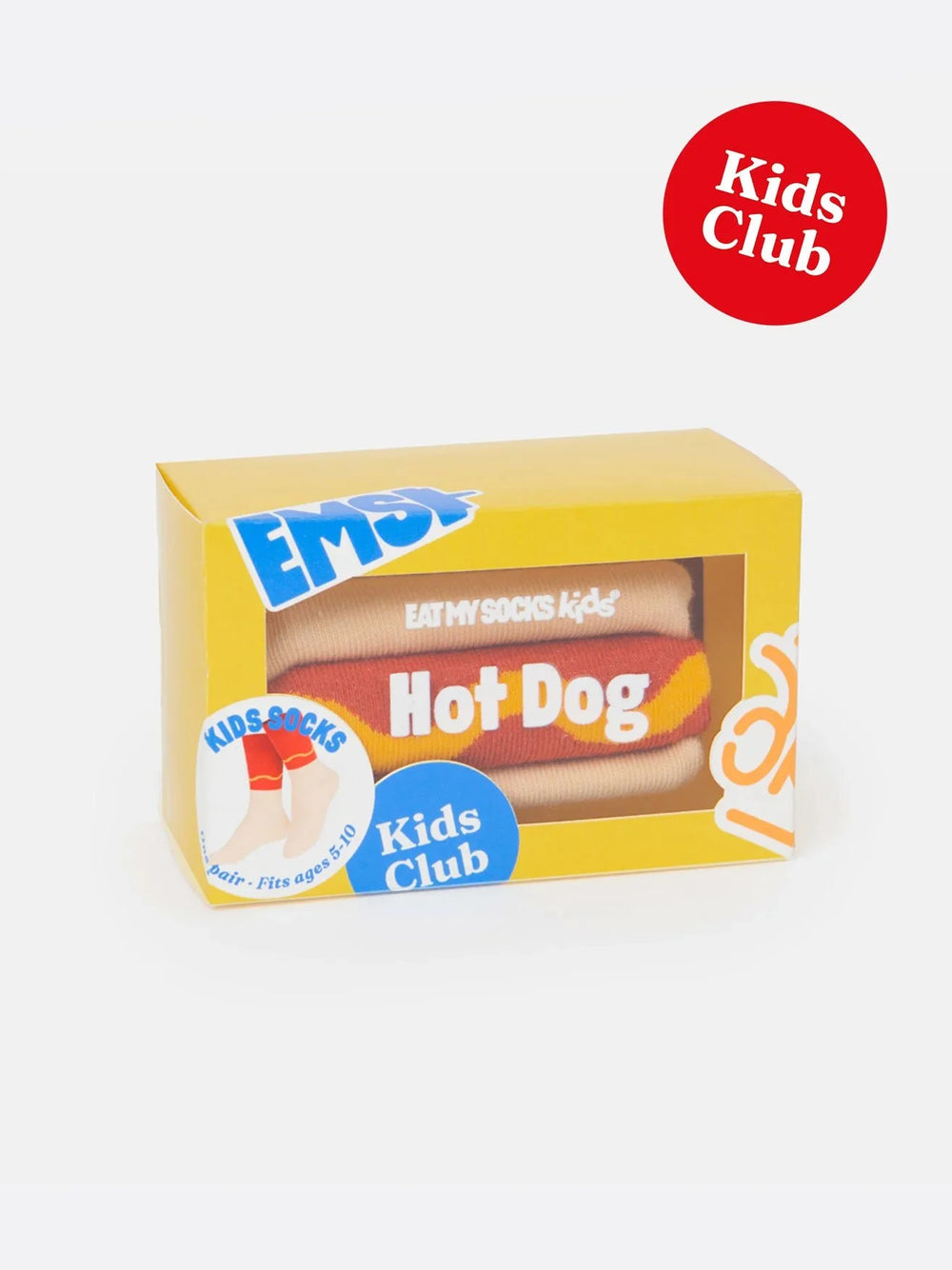 Kindersocken Hotdog | Gr. 5 – 10 Jahre