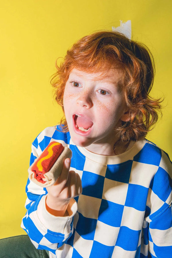 Kindersocken Hotdog | Gr. 5 – 10 Jahre