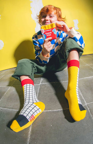 Kindersocken Pommes | Gr. 5 – 10 Jahre