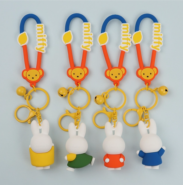 Miffy Karabiner-Schlüsselanhänger
