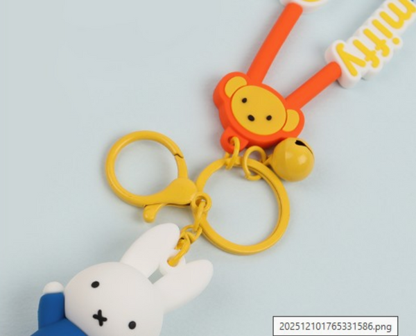 Miffy Karabiner-Schlüsselanhänger