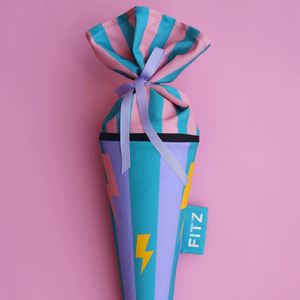 Schultüte aus Stoff  nicenicenice x tinyday  Motiv: Flash