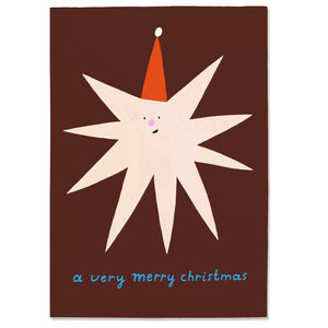 Postkarte „Very Merry Christmas“