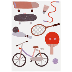 Bügelbilder "Sport" | nuukk