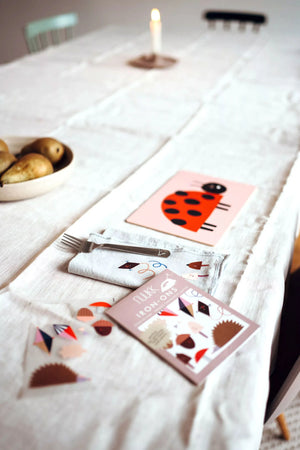 Kleines Schneidebrett  "Marienkäfer"