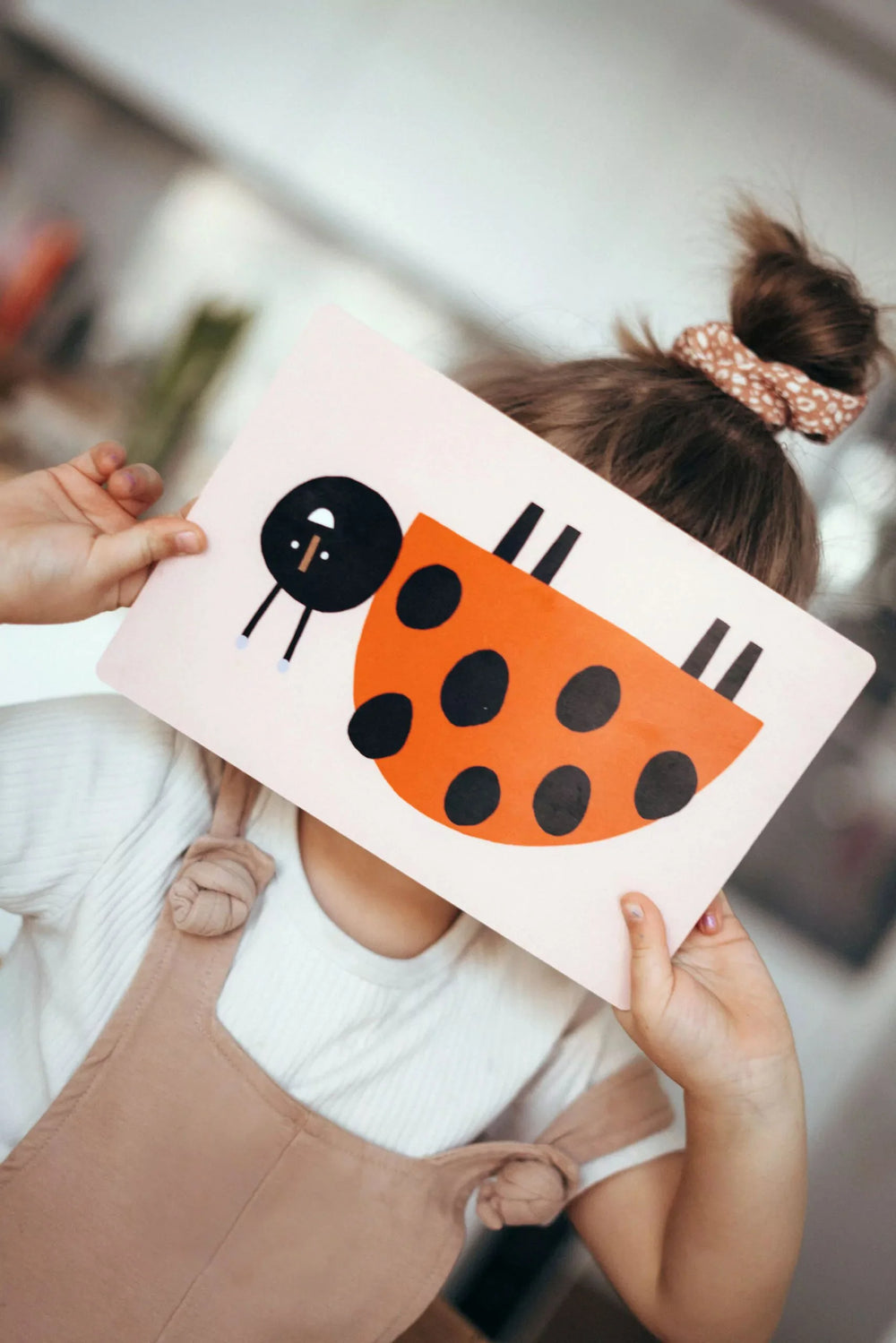 Kleines Schneidebrett  "Marienkäfer"