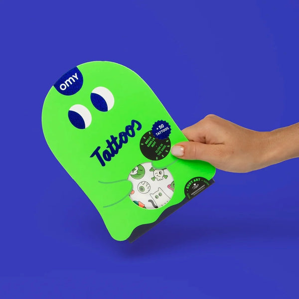 Tattoos "BOO!" 50 STÜCK  | OMY