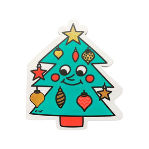 Notizbuch + Sticker "Weihnachtsbaum" | OMY