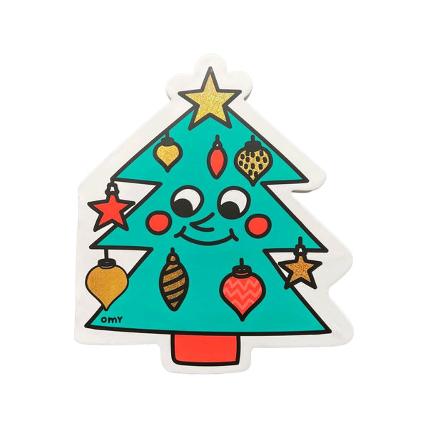 Notizbuch + Sticker "Weihnachtsbaum" | OMY