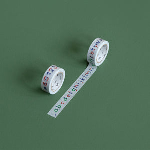 Maskingtape / Washi Tape "Alphabet"