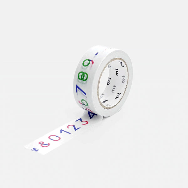 Maskingtape / Washi Tape "Zahlen"
