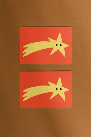 Postkarte "Schweifstern"    | FRAMBOISEundKETCHUP