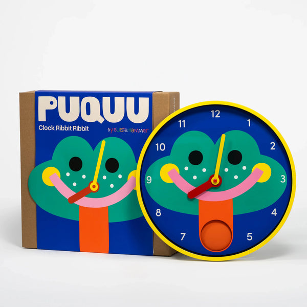 Wanduhr "Frosch"