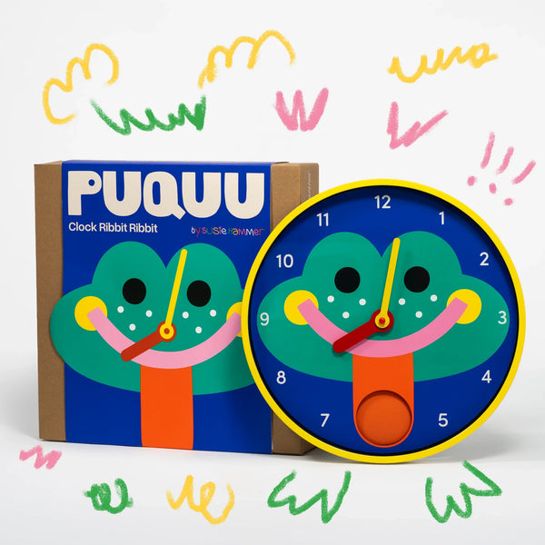 Wanduhr "Frosch"