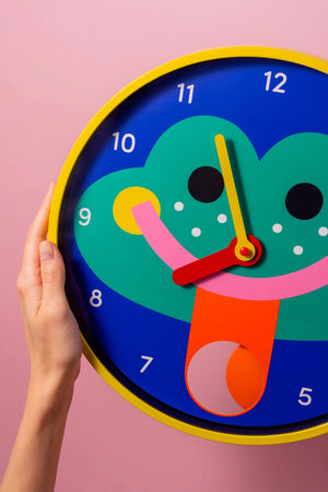 Wanduhr "Frosch"