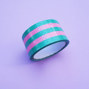 Paketklebeband "Rosa/Grün" 5cm