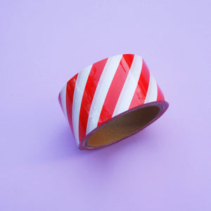 Paketklebeband "rot/weiß" 5cm