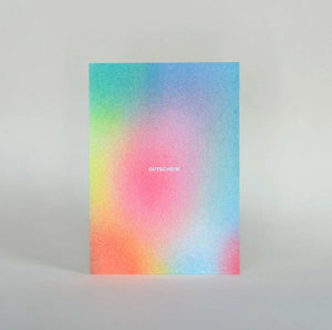 Risographie Postkarte "Gutschein"