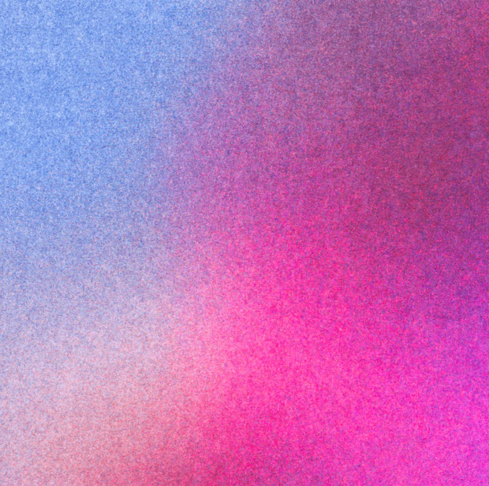 Risographie Postkarte "Herzchen"