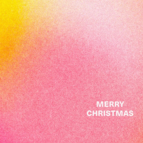 Risographie Postkarte "Merry Christmas"