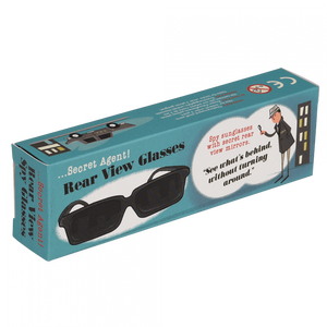 Spionagebrille SECRET AGENT mit Rückansicht