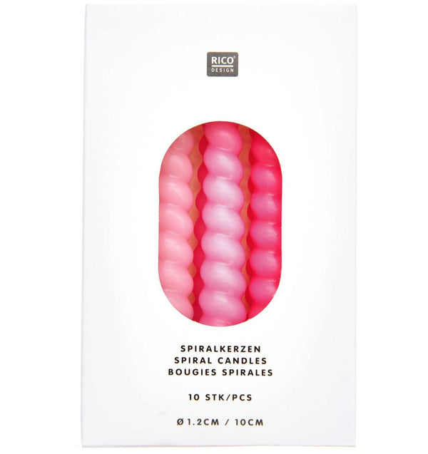 Spiralkerzen 10cm | RICO Design