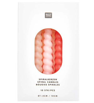 Spiralkerzen 10cm | RICO Design