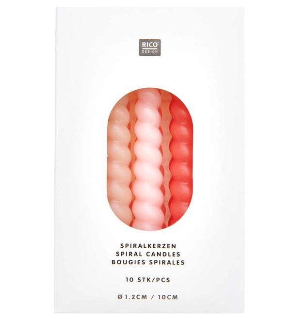 Spiralkerzen 10cm | RICO Design