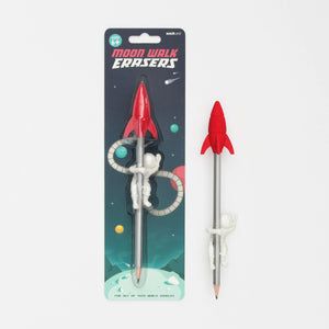 Bleistift + Radierer "Space Walk"