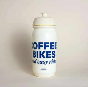 Trinkflasche Bidon 500ml "COFFEE, BIKES & easy rides"    – studio ciao