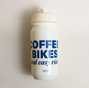 Trinkflasche Bidon 500ml "COFFEE, BIKES & easy rides"    – studio ciao
