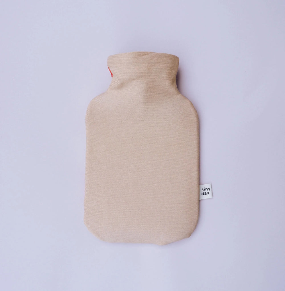 Wärmflasche Mond "rot"