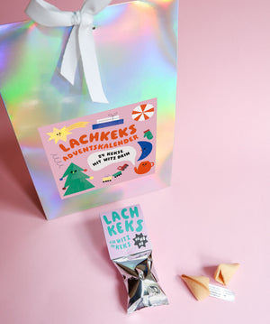 Lachkeks Adventskalender – 24 Kekse mit Witz