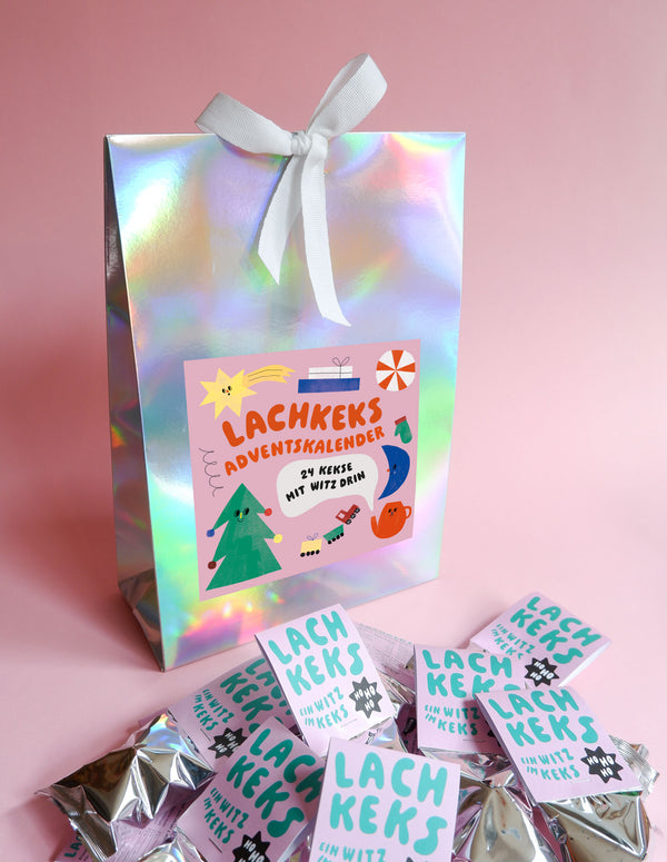 Lachkeks Adventskalender – 24 Kekse mit Witz
