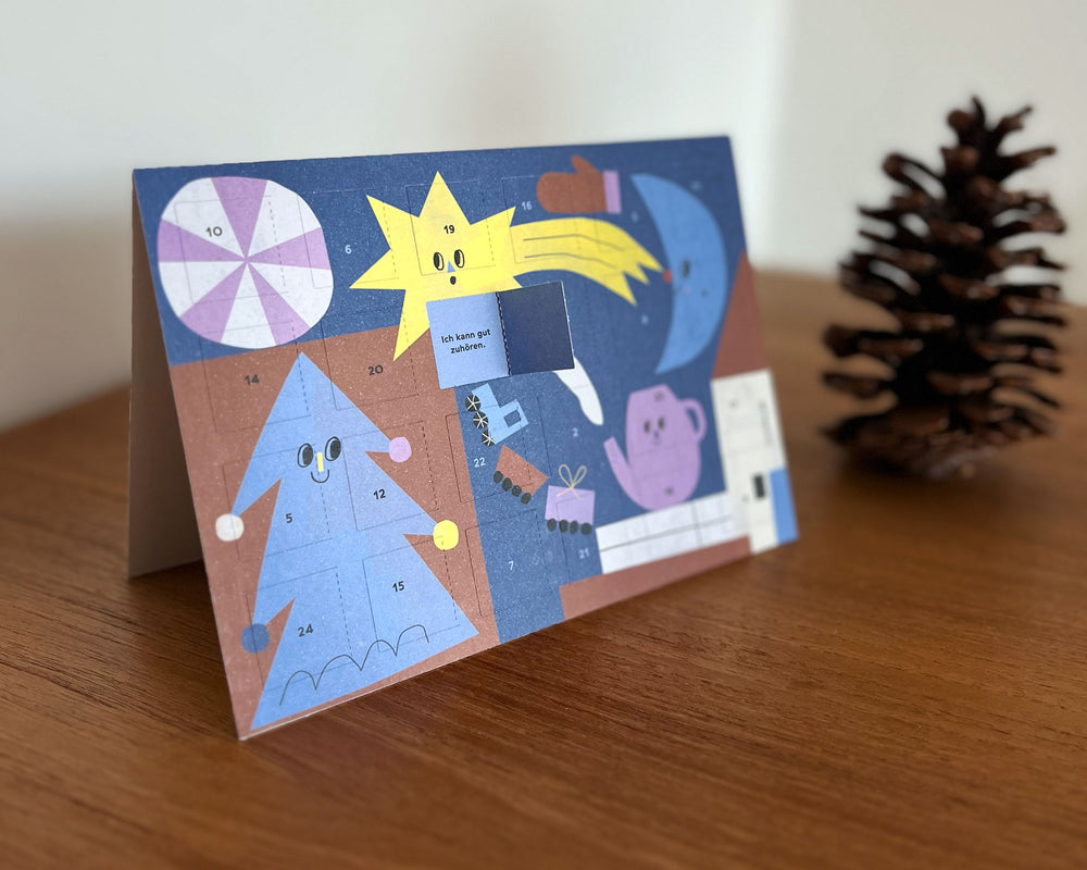 Mutmach-Adventskalender Klappkarte DIN A5