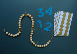 Wandkette ADVENTSKALENDER | für die vier Adventssonntage