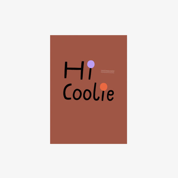 Postkarte "Hi Coolie" | Anna Katharina Jansen