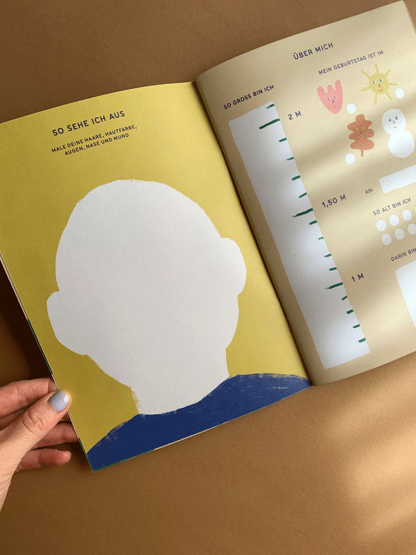 Buch "Über mich" / Kreativbuch / Mitmachbuch | Anna Beddig