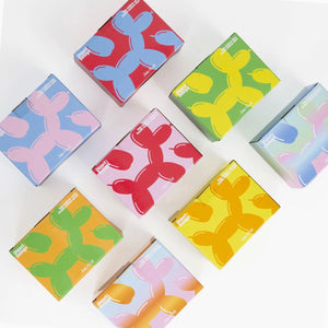 Ballonhund-Kerze "hellblau"