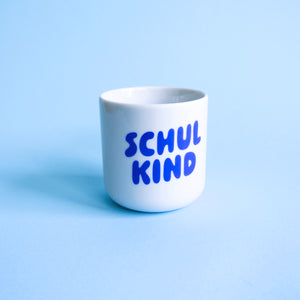 Schulkind Becher | blau