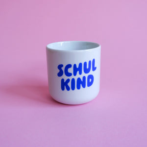 Schulkind Becher | blau