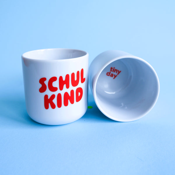 Schulkind Becher | rot