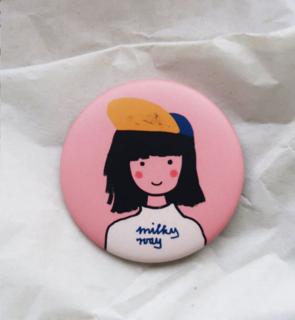 Button "milky way"  | FRAMBOISEundKETCHUP