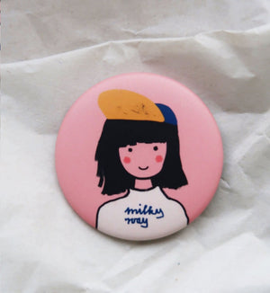 Button "milky way"  | FRAMBOISEundKETCHUP