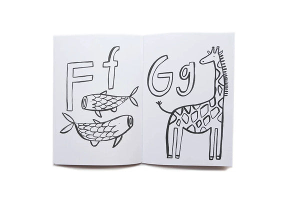 Wildes ABC-Malbuch | Gretas Schwester