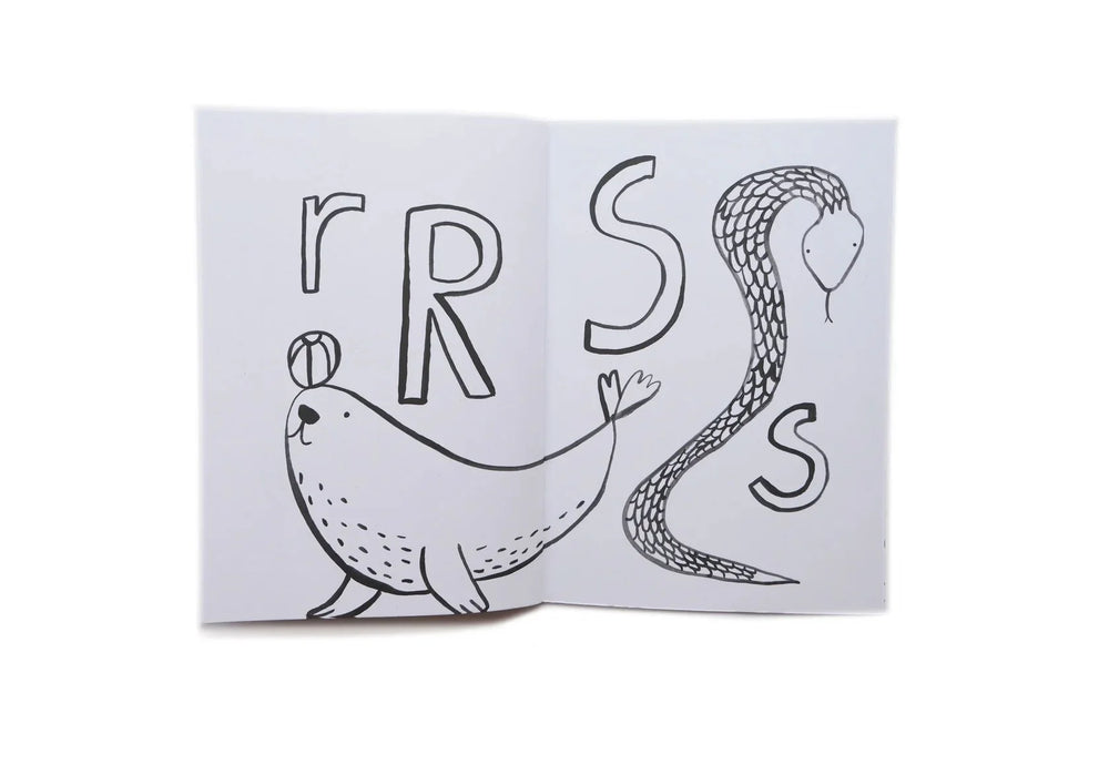 Wildes ABC-Malbuch | Gretas Schwester