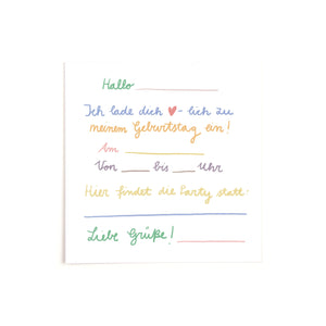 Einladungskarte "Dino" | Gretas Schwester