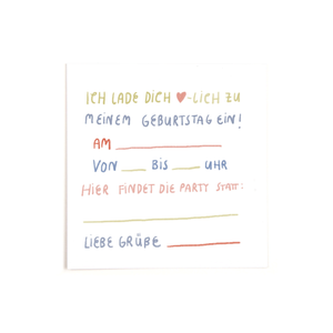 Einladungskarte "Pony" | Gretas Schwester