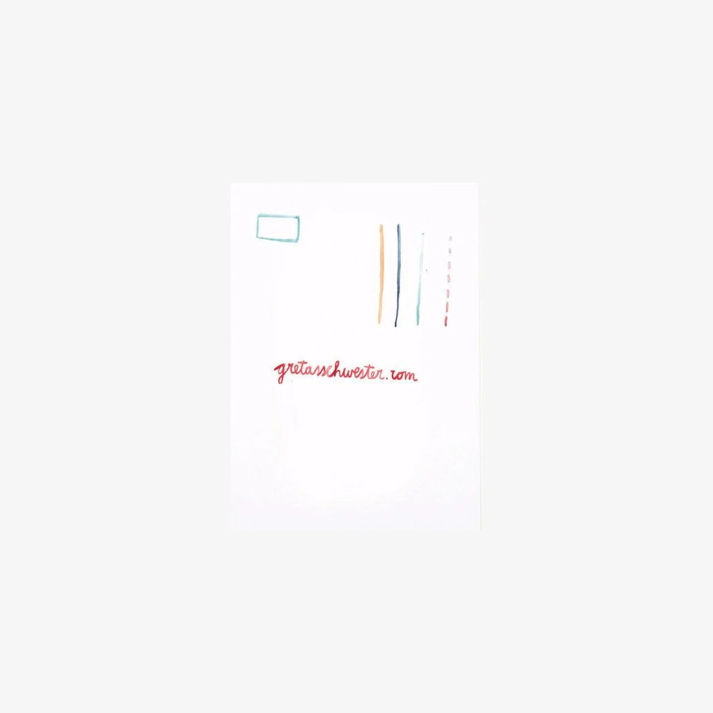 Postkarte "YAY Schulkind" | Gretas Schwester
